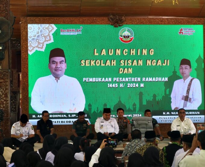 Program Sekolah Sisan Ngaji Untuk Murid SD dan SMP di Blora